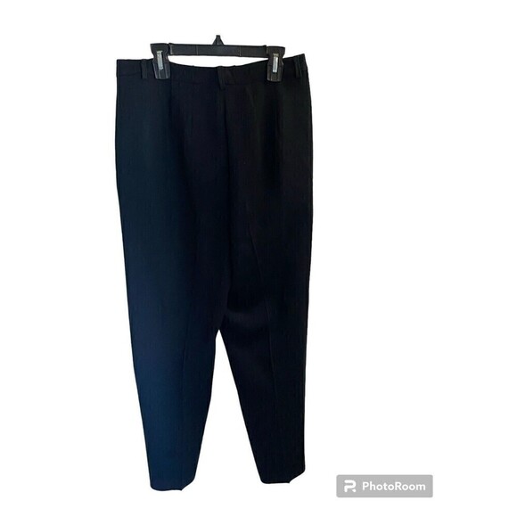 Liz Claiborene Petite Black Straight Leg Dress Pants. Sz.2/4? - Picture 2 of 5